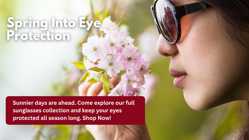 Spring into eye protection